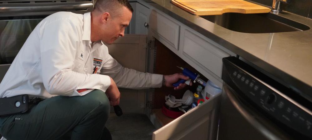 Technician working